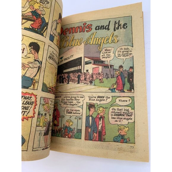 Dennis The Menace Pocket Full Of Fun No. 28 Comic Book By Fawcett - Picture 8 of 10